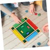 KONTONTY Shut The Box Wooden Game for Players Interactive Math