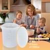 Palksky Silicone Cups for Melting Chocolate, 4PCS Silicone Measuring Cups