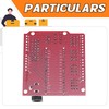 A-DIGISHUO 3pcs NANO UNO Multi Expansion Board Multi Expansion Module