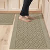 COSY HOMEER 48x20 Inch/30X20 Inch Kitchen Rug Mats Made of