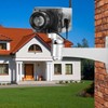 Outdoor Indoor Power Simulation Fake Dummy Camera Security CCTV LED
