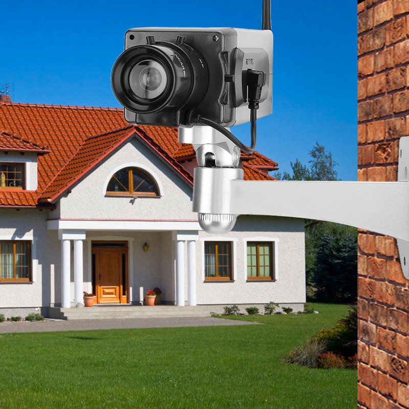 Outdoor Indoor Power Simulation Fake Dummy Camera Security CCTV LED