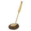 HAOHIZE Stainless Steel Wool Scrubber with Long Handle, Handheld Scrubbing