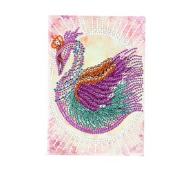 Diamond Painting Cover Notebook Diamond Painting Notebook Kits DIY Diamond Art Crystal Cross Stitch Diary Book Painting Journal 100 Pages/50 Sheets A5 for Teens Notepad Study Home Office Art Drawing(113)