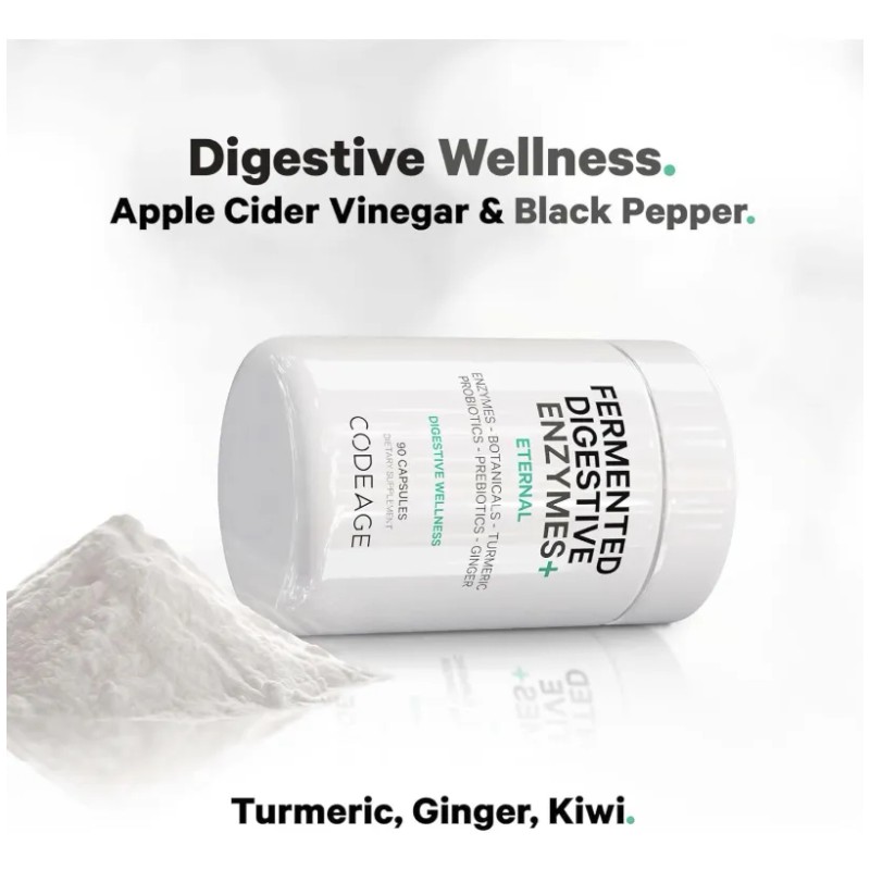 Enzimas Digestivas Veganas Digestión Óptima 90caps Americano Sin Sabor