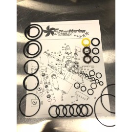 Mercury REBUILD KIT Mercury 135-250 Trim Tilt Seal Kit 878408A1 FSM030