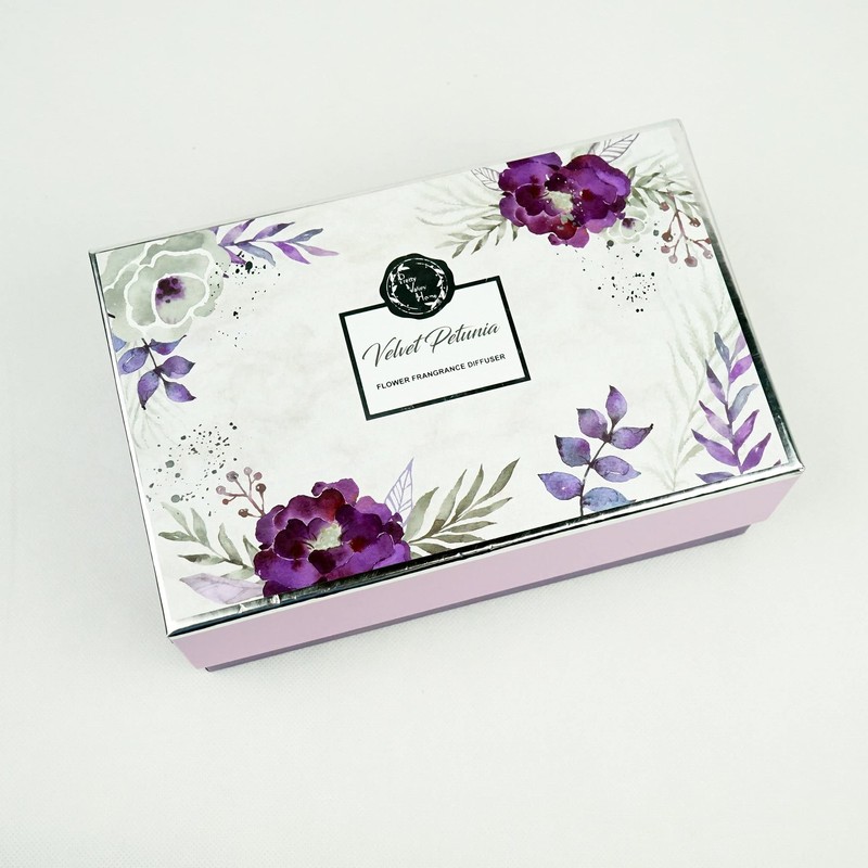 Pretty Valley Home Ceramic Flower Fragrance Diffuser 100ml Velvet Petunia