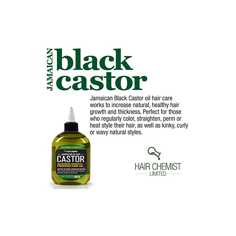 Hair Chemist Superior Growth Jamaican Black Castor Hair Oil 7