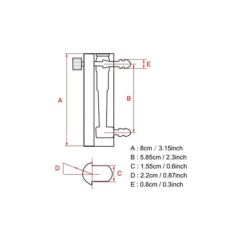 FTVOGUE Gas Flowmeter with Control Valve for Oxygen/Air/Gas 0-3LPM