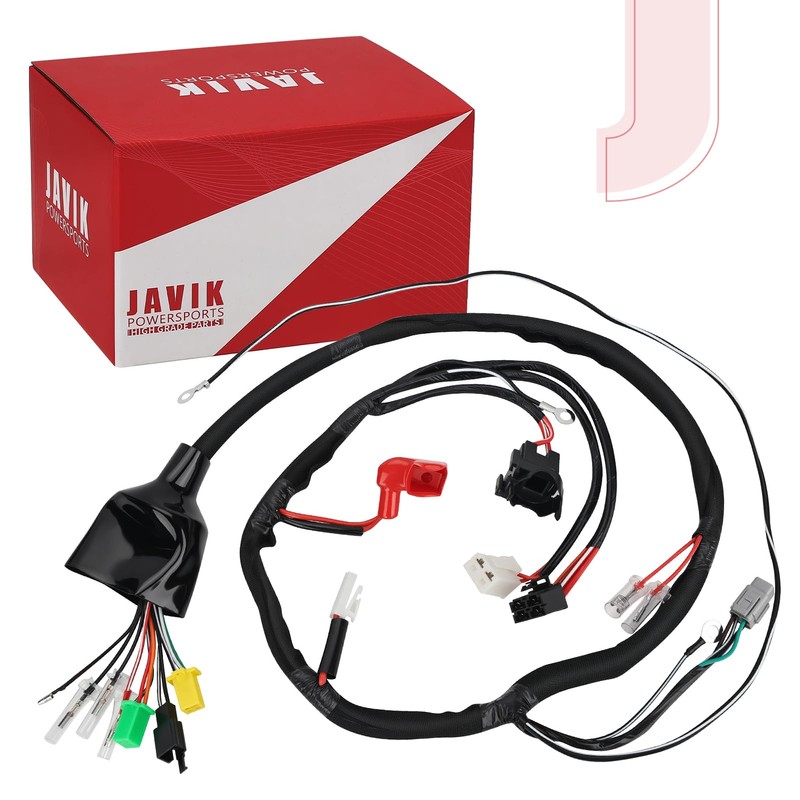 JAVIK Wiring Wire Harness for Suzuki QuadSport 80 LT80 1996-2006