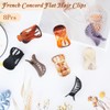 8Pcs French Concord Flat Hair Clips, 3.35 inch Flat Hair