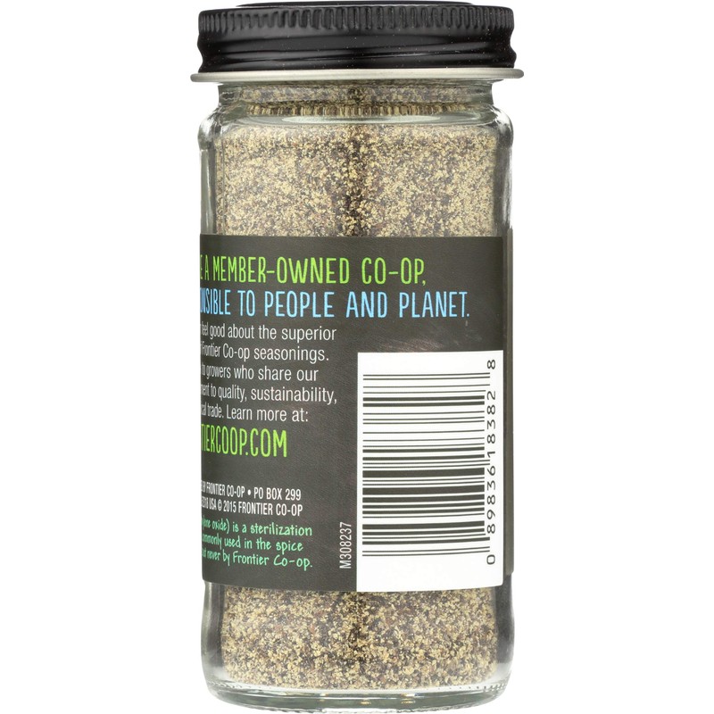 Frontier Herb Pepper - Black - Fine Grind - 1.76