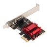 ASHATA PCIe Network Adapter, RTL8125B 10 100 1000 2500 Mbps