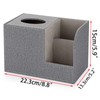 Sumnacon Square Linen Tissue Box Cover - Decorative Cube Tissue