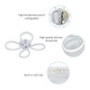 SENQIU Modern LED Ceiling Light, 30W Creative Ceiling Lamp Fixture