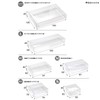 Sasagawa Original Works Transparent Box, Postcard Size, 5 Piece Set,
