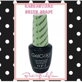 OPI Gargantuan Green Grape by OPI Soak Off Gel Nail Polish (15ml/0.5oz.)