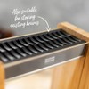 KUHN RIKON ICED Bamboo Knife Block empty