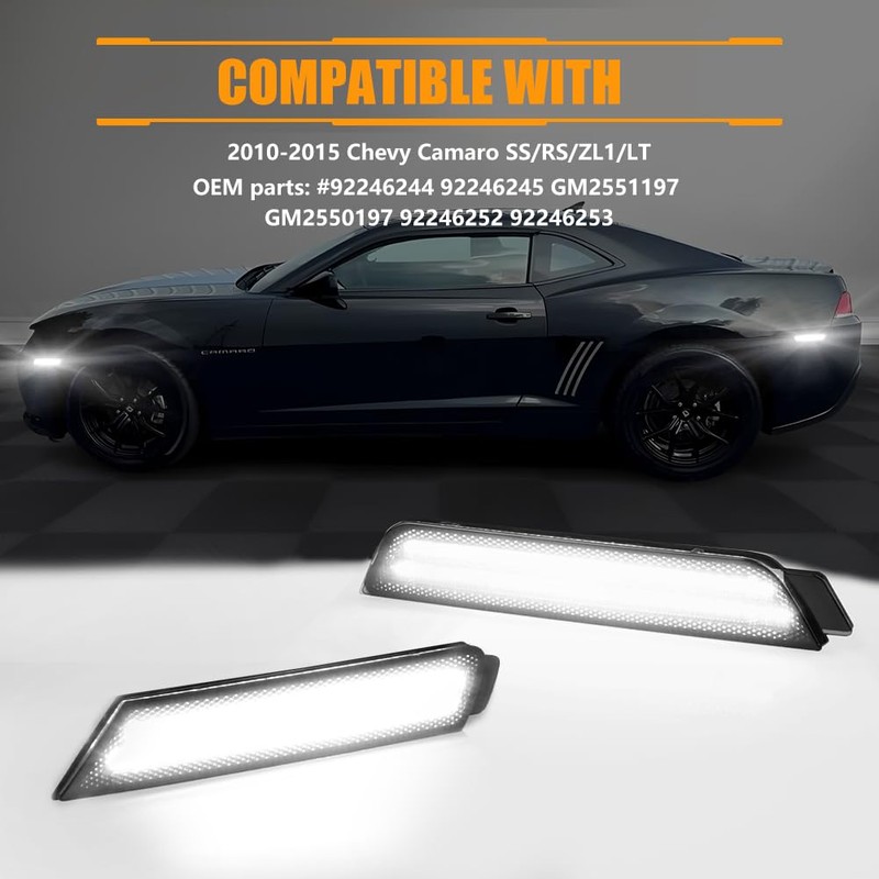 OFFKAT 4 PCS Front & Rear [Ultra-Bright] 2-Row Full LED