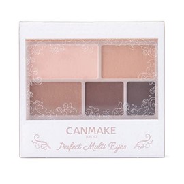 Canmake Perfect Multi Eyes Eyeshadow 01 Rose Brown, 0.1 oz. (3.3 g)