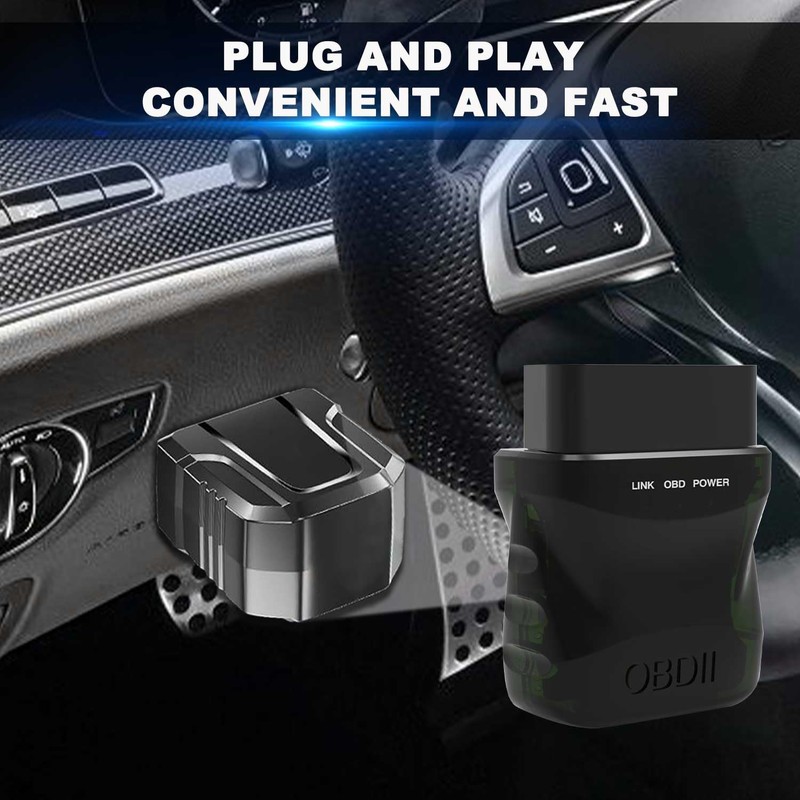 RXQRX V015 OBD2 Scanner, Automotive OBD II Scanner Fault Diagnosis,