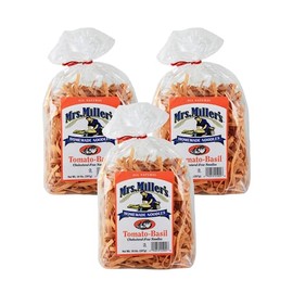 Mrs. Miller's Tomato Basil Noodles 14 Ounce (Pack of 3)