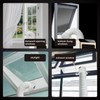 157"/400CM Portable Ac Window Seal Kit,Window Vent Kit Seal Kit