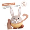 Ipetboom Cute Rabbit Kitchen Timer for Manual Timing Device for