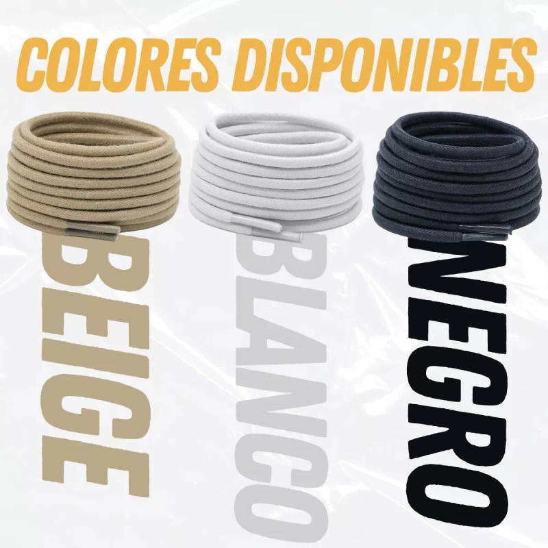 Universo en Linea Agujetas Botas Trabajo Deportivas Redondas Reforzadas 1