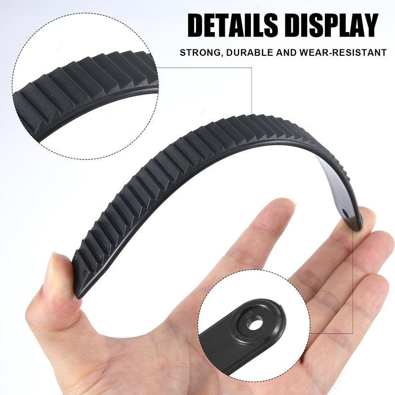 Gosknor 6pcs Snowboard Ankle Ladder Strap Binding+2pcs Buckles, Snowboard Binding