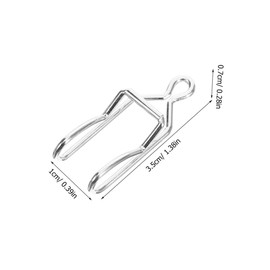 BESPORTBLE 50pcs Pocket Watch Chain Clips Durable Clasps for Easy Attachment DIY Accessories for Pocket Watches Classic Design Compatible with Styles