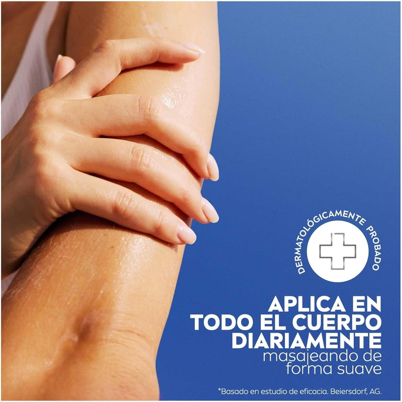 NIVEA Body Crema Corporal Milk Nutritiva para Piel Extraseca, 400