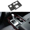 Carbon Fiber Center Console Gear Shift Box Water Cup Panel