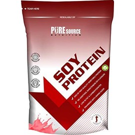 Pure Source Nutrition Soy Protein 500g Strawberry