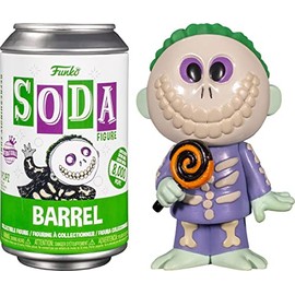 Funko Vinyl SODA: The Nightmare Before Christmas - Barrel w/Chase(IE). 1 in 6 Chance of Receiving A Chase Variant (Styles May Vary), Multicolor, One Size (58692)