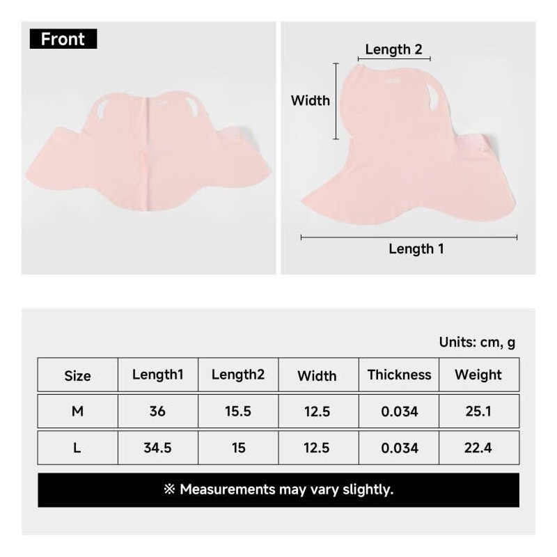 OZERO UPF 50+ UV Protection Breathable Cooling Neck Gaiter with