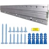 18" Heavy Duty French Cleat Picture Hanger,Aluminum Z Bar Clips,