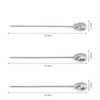 BSTMOME 6 Pack Skull Cocktail Picks Martini Picks Reusable Olive