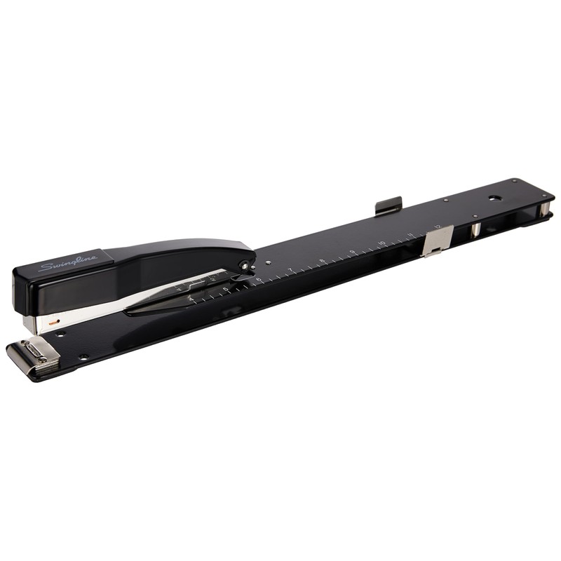 Swingline Long Reach Stapler, 20 Sheet Capacity, Jam Free, 12"