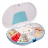 VitaCarry 8 Compartment Pill Box Holds Up To 150 Pills