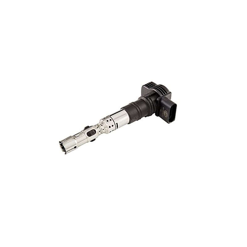 HELLA 5DA 358 000-371 Ignition Coil - 12V - 4-pin
