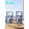 JIAONASHIJIA UV-Resistant Magnetic Metal Slab Case for 35pt PSA, BGS,