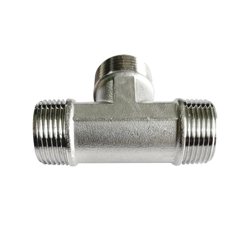 LOZOME 3/4 inch Male Thread Tee Adapter 3 Way T