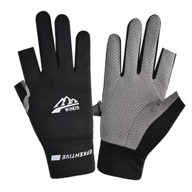 haozaikeji Gloves Sun Protection Cycling Gloves Men Women Driving UV Protection Gloves Breathable Finger Gloves Summer Comfortable Sun Protection Gloves Unisex Summer Gloves for Outdoor Use