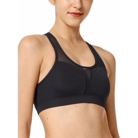 Yvette Top Sostén Deportivo D Talla Grande Alto Apoyo Entrenamiento