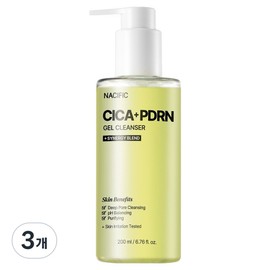 Nessific Sprout Cica PDRN Gel Cleanser, 3 packs, 200ml / 네시픽 새싹 시카 PDRN 젤 클렌저, 3개, 200ml