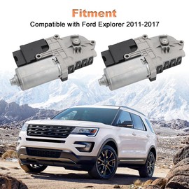 WMPHE Sunroof Motor Moon Roof Compatible with Ford Explorer 2011-2017 Replacement for BB5Z15790A BB5Z15790D Sun Roof Moonroof 14 Pins 2PCS Left and Right