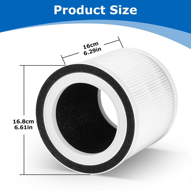 BREEVA A1 Filter Compatible with TCL BREEVA A1/A1W Air Purifi-er,