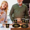 Happy 60th Birthday Paper Plates 7”Black and Gold,16Pcs Disposable Tableware