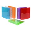 Viquel 909083-08 A5 Propyglass Perforation Office Binder, Random Colors, 1